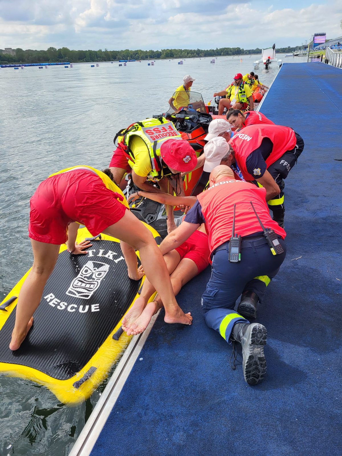 Sauvetage aquatique compétition